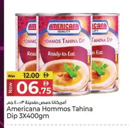 Kenz Hypermarket AMERICANA Tahina & Halawa offer