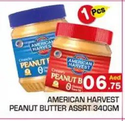 Baniyas Spike Hypermarket AMERICAN HARVEST Peanut Butter offer