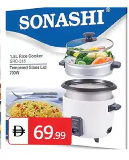 Talal Market SONASHI Rice Cooker offer