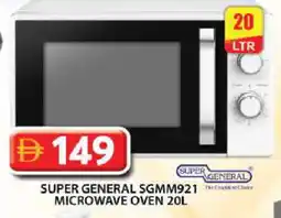 Grand Hyper Market SUPER GENERAL Microwave Oven offer