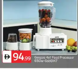 Talal Market GEEPAS Food Processor offer