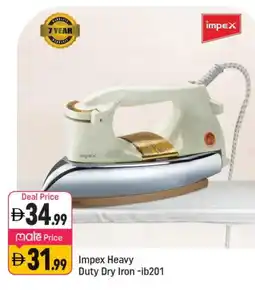 Shaklan IMPEX Ironbox offer