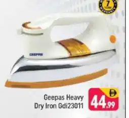 Shaklan GEEPAS Ironbox offer