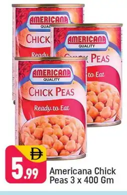 Shaklan AMERICANA Chick Peas offer