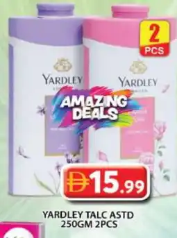 Grand Hyper Market YARDLEY Talcum Powder offer