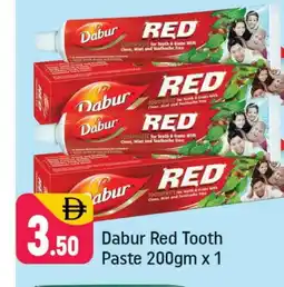 Shaklan DABUR RED Toothpaste offer
