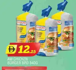 Al Madina AMERICANA Chicken Burger offer