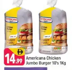 Shaklan AMERICANA Chicken Burger offer