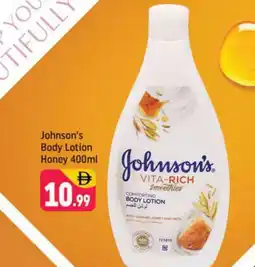 Shaklan JOHNSONS Body Lotion & Cream offer