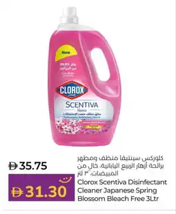 Lulu Hypermarket CLOROX Disinfectant offer