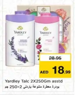 Nesto YARDLEY Talcum Powder offer