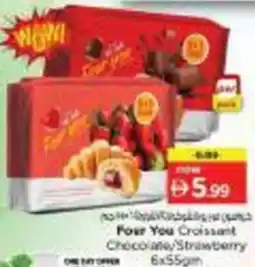 Nesto Four You Croissant Chocolate / Strawberry offer