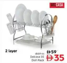 Nesto Delcasa Stainless Steel Dish Rack offer