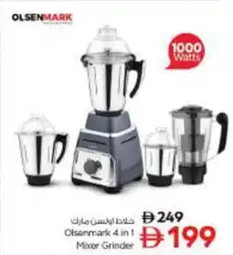 Nesto Olsonmark 4-in-1 Mixer Grinder offer