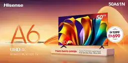 Nesto Hisense Brilliant 4K smart TV 50A61N offer