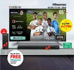 Nesto Hisense QLED TV offer
