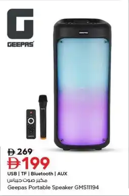 Nesto Geepas Portable Speaker GMS11194 offer