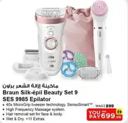 Nesto Braun Silk-épil Beauty Set 9 SES 9985 Epilator offer