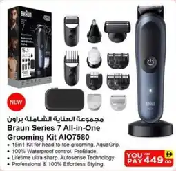 Nesto Braun Series 7 All-in-One Grooming Kit A107580 offer