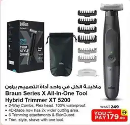 Nesto Braun Series X All-In-One Tool Hybrid Trimmer XT 5200 offer