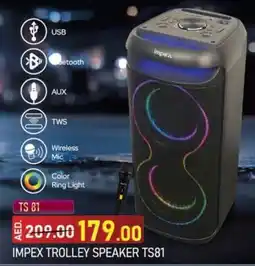 Nesto Impex trolley speaker TS81 offer