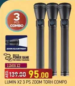 Nesto Impex Lumin X2 Zoom Torch Compo offer