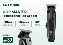 Nesto Green Lion Clip Master Professional Hair Clipper offer