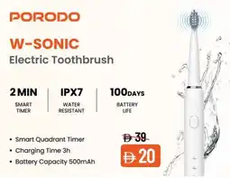 Nesto Porodo W Sonic Electric Toothbrush offer