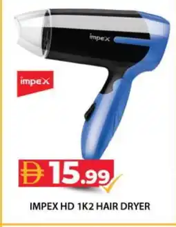Grand Hyper Market IMPEX Hair Appliances offer