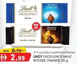 KM Trading Lindt excellence milk/ intense orange offer