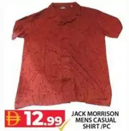 Grand Hyper Market Jack morrison mens casual shirt/pc offer