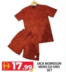 Grand Hyper Market Jack morrison mens co-ord set offer