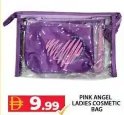 Grand Hyper Market Pink angel ladies cosmetic bag offer