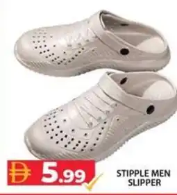Grand Hyper Market Stipple men slipper offer