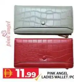 Grand Hyper Market Pink angel ladies wallet/pc offer