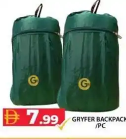 Grand Hyper Market Gryfer backpack offer