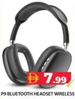 Grand Hyper Market P9 bluetooth headset wireless offer