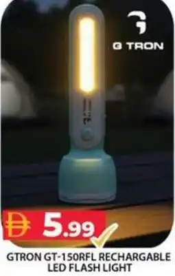 Grand Hyper Market Gtron rechargable led flash light GT-150RFL offer