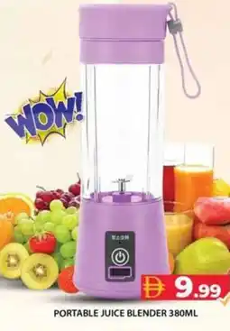 Grand Hyper Market Portable juice blender 380ml offer