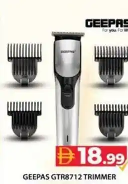 Grand Hyper Market Geepas trimmer GTR8712 offer