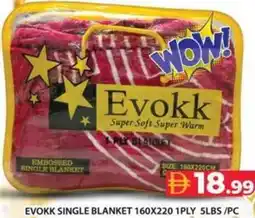 Grand Hyper Market Evokk single blanket offer