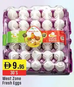 West Zone Supermarket West Zone Fresh Eggs offer