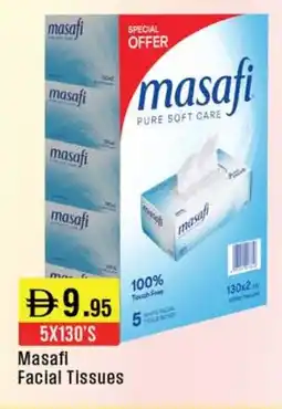 West Zone Supermarket Masafi Facial Tissues offer