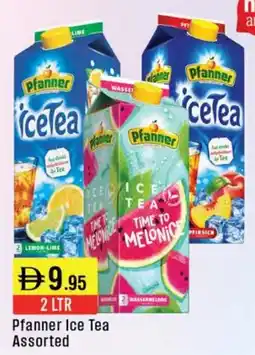 West Zone Supermarket Pfanner Ice Tea Assorted offer