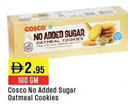West Zone Supermarket Cosco No Added Sugar Oatmeal Cookies offer