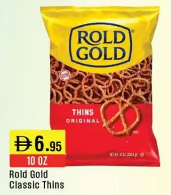 West Zone Supermarket Rold Gold Classic Thins offer