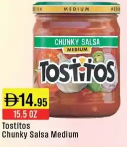 West Zone Supermarket Tostitos Chunky Salsa Medium offer