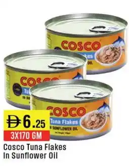 West Zone Supermarket Cosco Tuna Flakes In Sunflower Oil offer