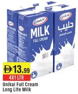 West Zone Supermarket Unikai Full Cream Long Life Milk offer