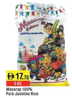 West Zone Supermarket Masarap 100% Pure Jasmine Rice offer